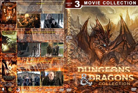 Dungeons & Dragons Collection (2000-2012) R1 Custom DVD Cover ...