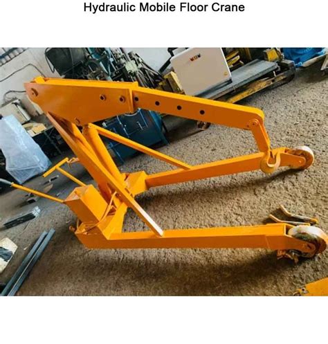 Light Lift Hydraulic Mobile Floor Crane At Rs 90000 In Faridabad ID