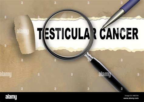 Le Cancer Du Testicule Photo Stock Alamy