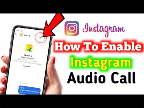 How To Make Voice Call On Instagram How To Enable Instagram Audio