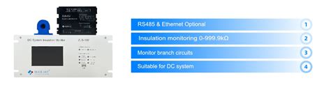 ZJS 102 DC System Insulation Monitor Blue Jay