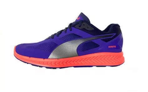 Tenis Puma Ignite 188077 04 Color Moradocoral 100 Original Meses