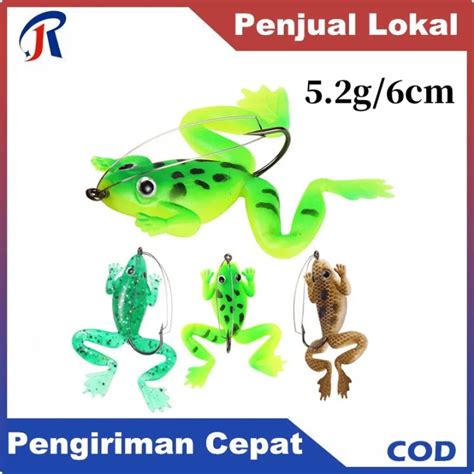 Umpan Casting G Cm Soft Frog Lure Umpan Katak Casting Jump Frog