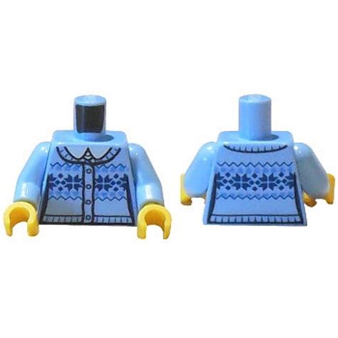 Torses Lego® Lego® Mini Figurine Torse Pull Hiver 3p La Boutique Briques Passion