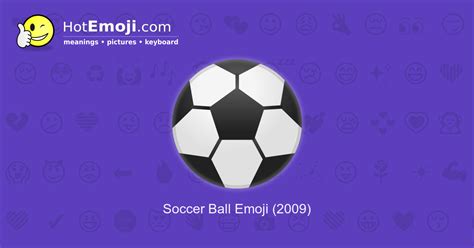 ⚽ Soccer Emoji Meaning with Pictures: from A to Z