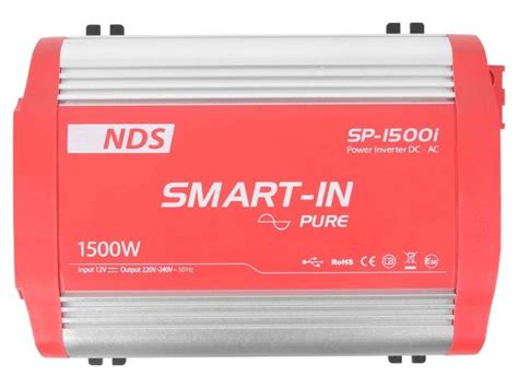 NDS Smart In 12 1500I Inverter Ad Onda Sinusoidale Pura