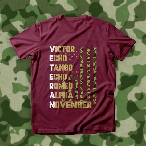 Retired Military Phonetic Alphabet Shirt Saluting The Flag Retirement