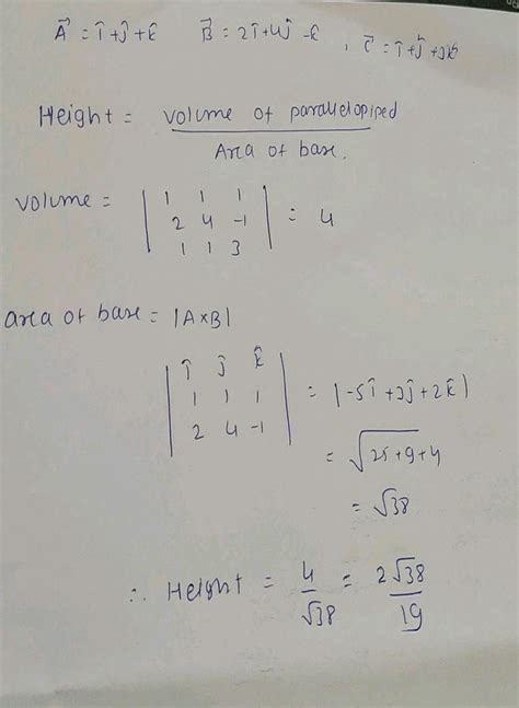 D K Find The Volume Of The Tetrahedron Abcd K B