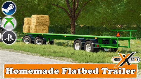 Homemade Flatbed Trailer Modboxx