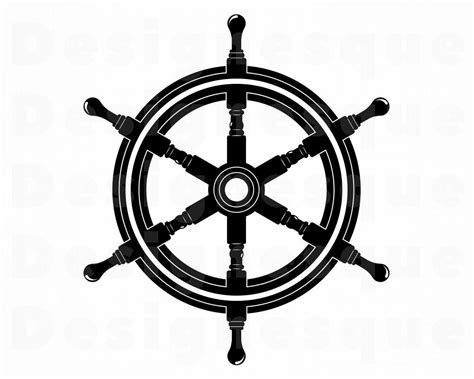 Ships Wheel Svg Ships Wheel Svg Nautical Svg Ships Wheel Etsy