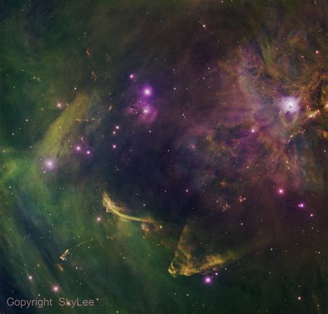 Herbig Haro Objects Orion Nebula