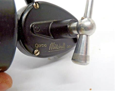 Vintage Mitchell Garcia 300 Spinning Fishing Reel Etsy
