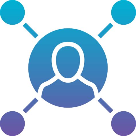 Profile Generic Gradient Fill Icon