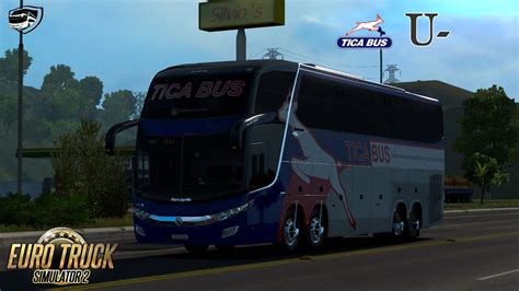 ETS2 Unidad Ficticia De Tica Bus MOD BUS Marcopolo G7 1600 LD