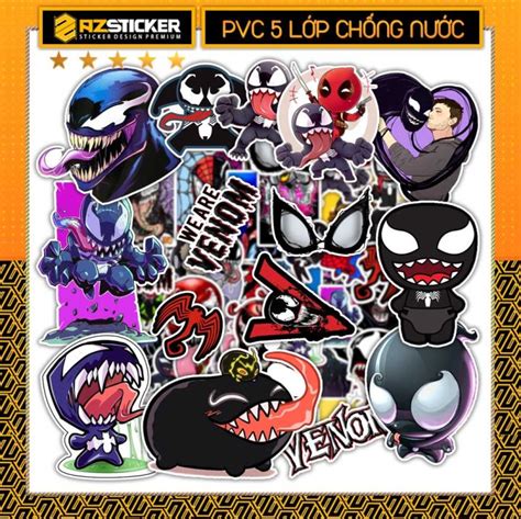 Top Sticker Venom C C P Co Created English