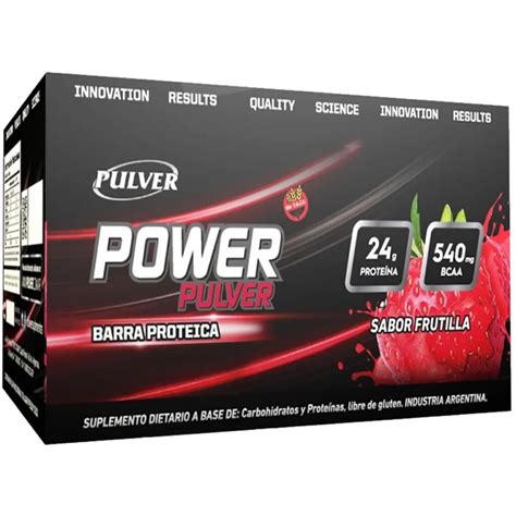 Power Bar Pulver Barra De Prote Na Demusculos