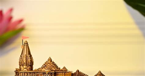 Artarium Ram Mandir Ayodhya Model Authentic Design Ideal for Home ...