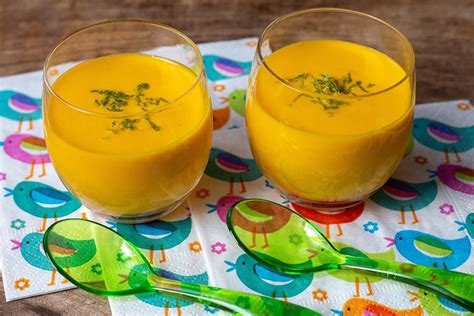 Soupe Froide Carottes Coco Et Citron Vert Au Thermomix Et Sans Les