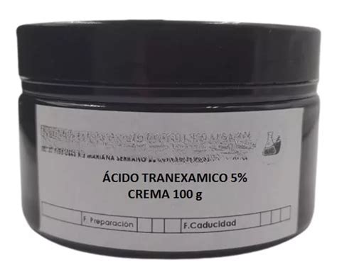 Crema Ácido Tranexamico 5% - 100 G | Envío gratis