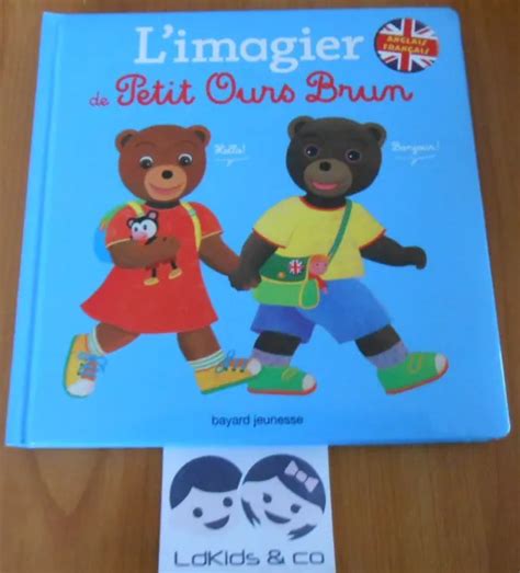 Livre L Imagier De Petit Ours Brun Imagier Anglais Francais Bayard