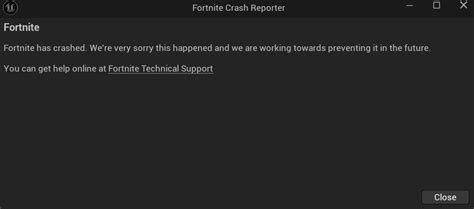 My Game Keeps Crashing With This Error Seemingly When I Die I Installed It Yesterday Rfortnite