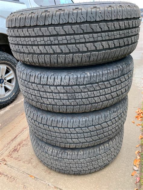 27565r18 Goodyear Wrangler Fortitude Ht Tires Tires And Rims Red Deer Kijiji