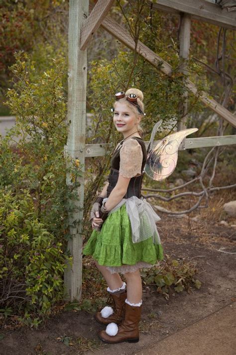 Coolest Ever Homemade Tinkerbell Steampunk Costume