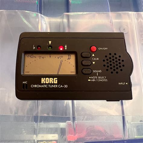 Korg Ca 30 Chromatic Tuner Used Reverb