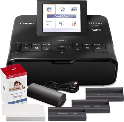 Buy Canon Selphy Cp Compact Photo Printer Black With Wifi Wcanon