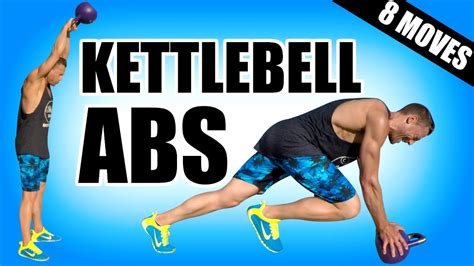 8 Best Kettlebell Exercises For Abs Kettlebell Ab Exercises For A Lean Strong Core Youtube