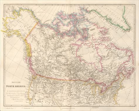 British North America By Permission Dedicated To The Honble Hudsons Bay Company Containing