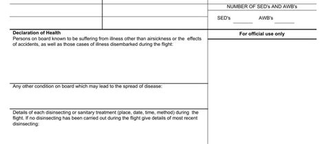 Form General Declaration ≡ Fill Out Printable Pdf Forms Online