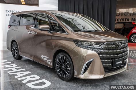 2024 Toyota Alphard Launched In Malaysia 4th Gen Ah40 With 24 Turbo