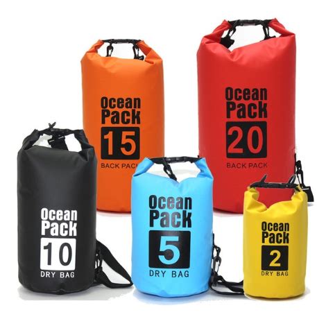 Bolsa Estanque Impermeável Waterproof Bag 5L 10L 15L 20L Prova D agua