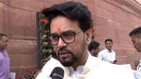 India Won T Tolerate Insult Of Backwards Anurag Thakur On Rahul