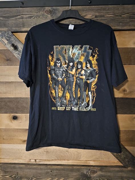 Kiss The Final Tour Ever End Of The Road T Shirt Adul Gem