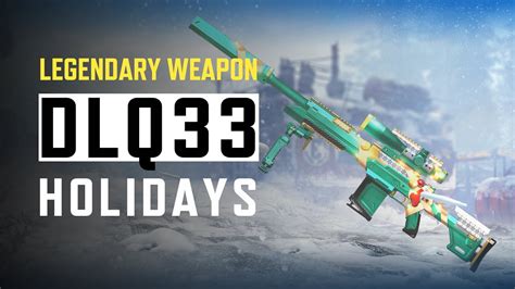 Call Of Duty® Mobile New Legendary Sniper Dl Q33 Holidays Youtube