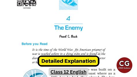 The Enemy CBSE Class 12 Detailed Explanation In Hindi YouTube