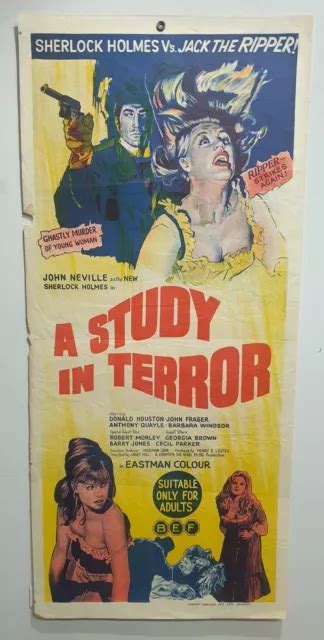 Original Daybill Movie Poster A Study In Terror 1965 Eur 5086