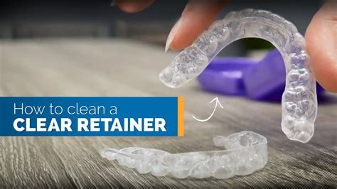 How to Clean a Clear Retainer & Other Retainer Instructions - YouTube