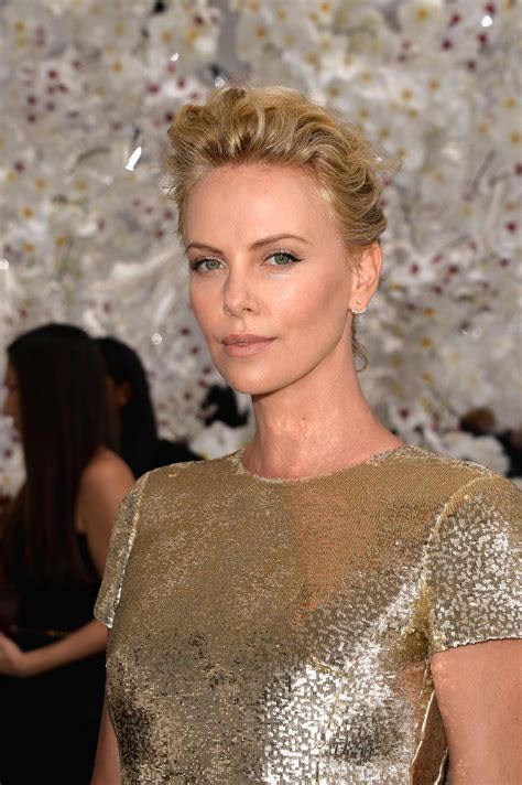 Charlize Theron Christian Dior Fashion Show During Paris Fashion Week