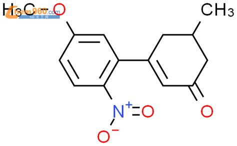 916601 98 4 2 Cyclohexen 1 One 3 5 Methoxy 2 Nitrophenyl 5 Methyl