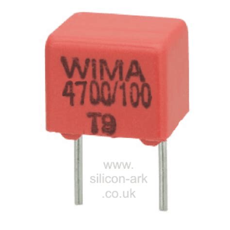 4.7nF (4N7) 100V polypropylene capacitor (FKP2D014701G00) - Wima
