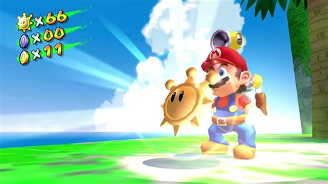 Super Mario Sunshine 100 Walkthrough 3D All Stars Noki Bay Secret