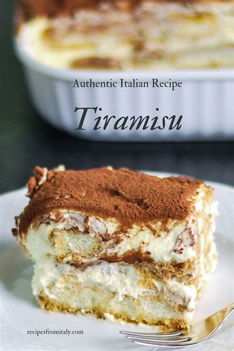 Authentic Italian Tiramisu Artofit