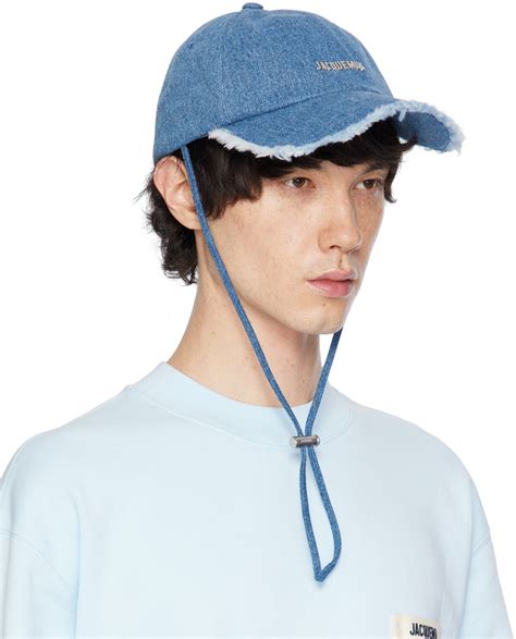 Jacquemus Blue Le Chouchou La Casquette Artichaut Denim Cap Jacquemus