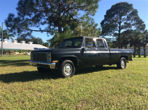 1987 Chevrolet Crew Cab Truck 2500 2wd 4 Door Classic Chevrolet C K Pickup 2500 1987 For Sale