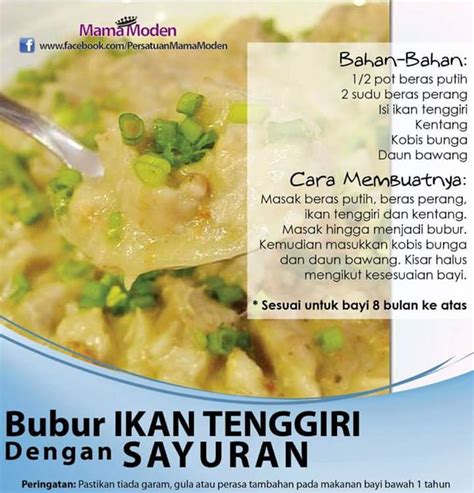 resepi bubur bayi  bulan  idea resepi puri bubur  bayi