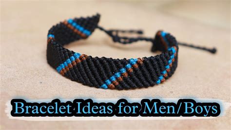 Diy Bracelet Ideas For Men Boys How To Make Bracelets Thread