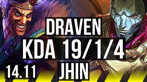 Draven Thresh Vs Jhin Senna Adc Legendary Rank